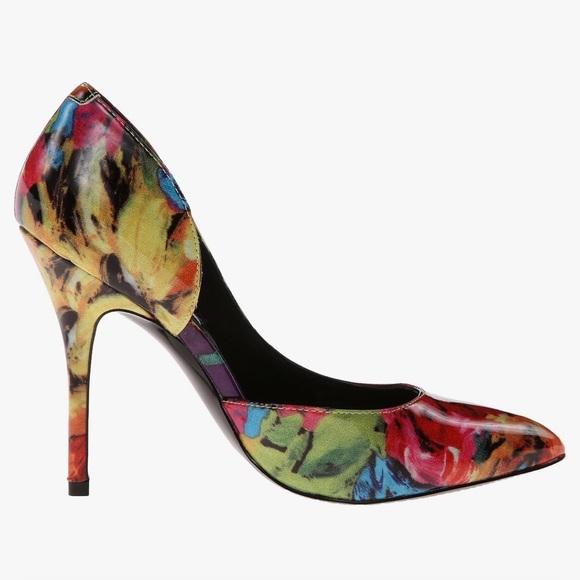 Steve‎ Madden Women's Groovi, Floral Multi Size 8 - Picture 3 of 15